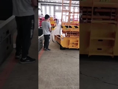 Caixa de controlo superior com sistema de controlo elétrico para a roda Mecanum