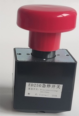 comprar Interruptor de alimentação 250A para a cobertura do interruptor vermelho para o controlo da plataforma de trabalho aéreo Fabricação em linha