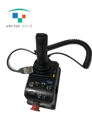 Caixa de controle de elevação de tesoura da XCMG Caixa de controle de plataforma com conector quadrado