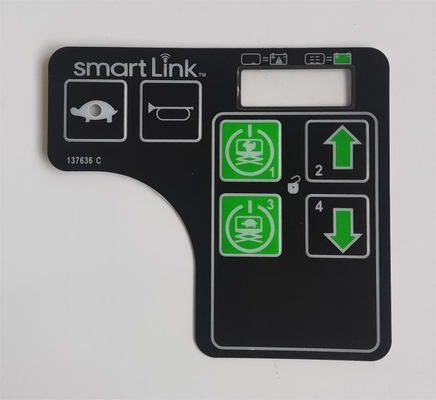 Genie Decal 137636 Painel de controlo da plataforma Utilização com adesivo