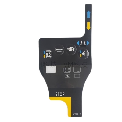 Genie 5 Decal Usado para Caixa de Controle de Plataforma Peças Novas de Pós-venda
