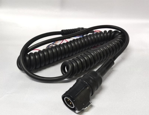 Cabos de caixa de controle com 5 pinos e conector redondo